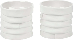 Porcelánové svícny v sadě 2 ks Ribbon – Mette Ditmer Denmark