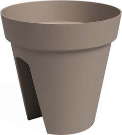 Závěsný květináč na zábradlí z recyklovaného plastu ø 30 cm Capri – Artevasi