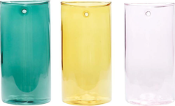 Skleněné ručně vyrobené vázy v sadě 3 ks (výška 19 cm) Popsicle – Hübsch