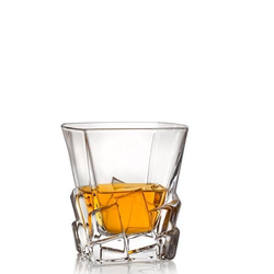 Bohemia Jihlava Sklenice na whisky CRACK 310 ml 6 ks