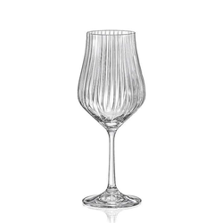 Crystalex Sklenice na víno TULIPA OPTIC 350 ml, 6 ks
