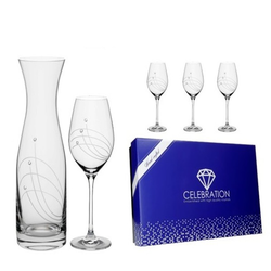 SWAROVSKI CLASSIC set na víno (1+4)