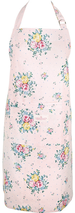 Kuchyňská zástěra Laura Pale Pink