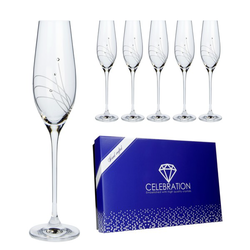 Sklenice na sekt SWAROVSKI CLASSIC 210 ml Balení: 6 ks v balení