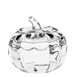 Crystal Bohemia Skleněná dóza DÝNĚ 180 mm