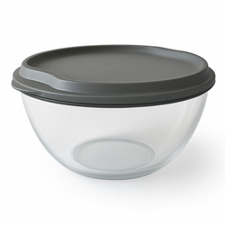 Simax Skleněná mísa s plastovým víkem 3,5 l