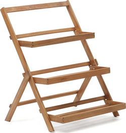 Dřevěný stojan na květiny Victora – Kave Home