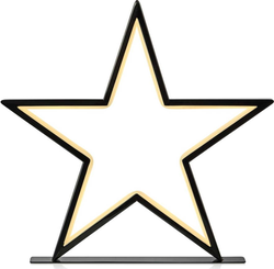 Černá vánoční světelná dekorace Vega – Markslöjd