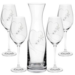 SWAROVSKI VITAL set na víno (1+4)