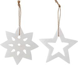 Vánoční ozdoby v sadě 2 ks Otta – Bloomingville