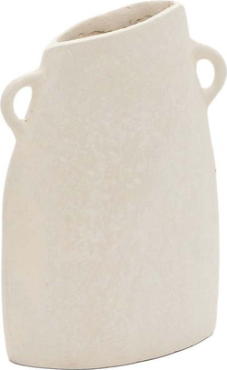 Krémová ručně vyrobená váza (výška 27 cm) Neti – Kave Home