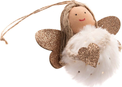Textilní vánoční ozdoba Angel – Dakls