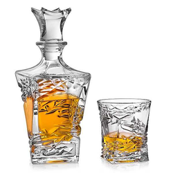 Crystal Bohemia SAMURAI whisky set (1+6)