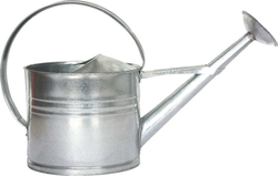 Zahradní konev ve stříbrné barvě Esschert Design New, 8 l