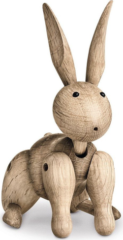 Soška z masivního dubového dřeva Kay Bojesen Denmark Rabbit
