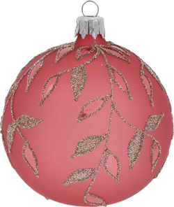 Skleněné ručně foukané vánoční koule v sadě 3 ks ø 8 cm – Ego Dekor