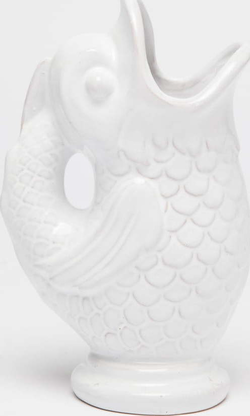 Bílá ručně vyrobená váza Velvet Atelier Pez