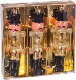 Vánoční ozdoby v sadě 3 ks Soldier – Casa Selección