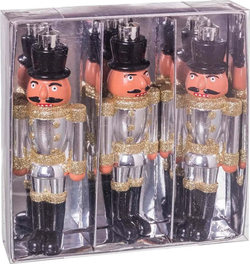 Vánoční ozdoby v sadě 3 ks Soldier – Casa Selección