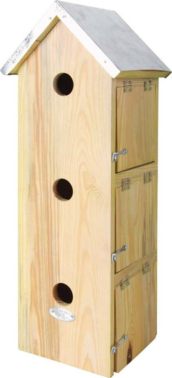 Dřevěná ptačí budka Triple – Esschert Design