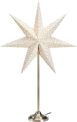 Bílá vánoční světelná dekorace Baroque – Markslöjd