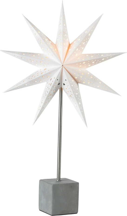 Bílá vánoční světelná dekorace Hård – Markslöjd