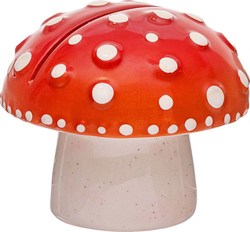 Červený kamenný stojací stojan na fotky 7x6 cm Mushroom – Sass & Belle