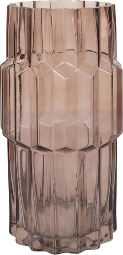 Růžová skleněná váza – House Nordic