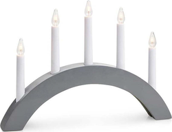 Šedá světelná dekorace s vánočním motivem Atle – Markslöjd