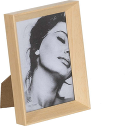 Dřevěný stojací rámeček v přírodní barvě 12x17 cm – Ixia