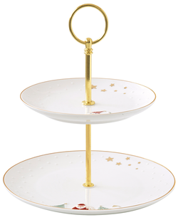 Porcelánový etažér Let It Snow