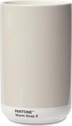 Béžová keramická váza Warm Gray 2 – Pantone