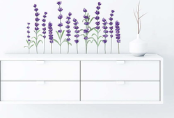 Sada samolepek na zeď Ambiance Levanders