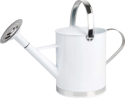 Bílá zinková konev Esschert Design, 5 l