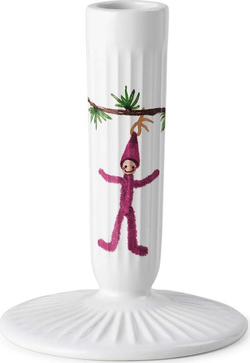 Bílý keramický vánoční svícen Kähler Design Hammershøi, výška 12 cm