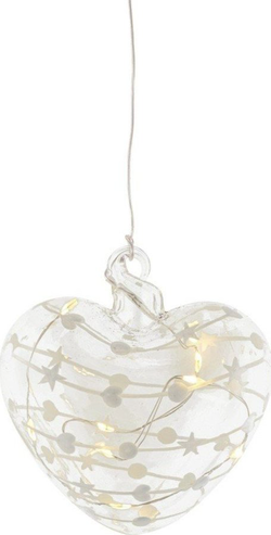 Závěsná vánoční světelná dekorace ø 10 cm Sweet Christmas – Sirius