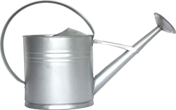 Zahradní konev ve stříbrné barvě Esschert Design New, 10 l