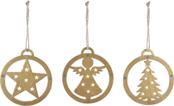 Vánoční ozdoby v sadě 3 ks – Ego Dekor