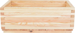 Dřevěný truhlík 100 cm Maxi – Rojaplast