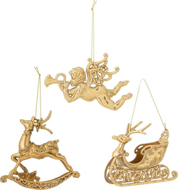 Vánoční ozdoby v sadě 3 ks Anisa – Bloomingville