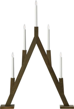 Tmavě hnědá vánoční světelná dekorace Bjurfors – Markslöjd