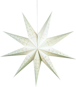 Svítící hvězda Solvalla White, 100 cm