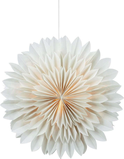 Šedá závěsná vánoční světelná dekorace Solina – Markslöjd