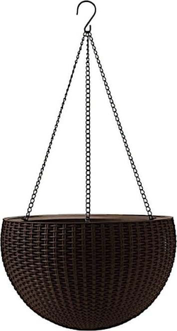 Plastový závěsný květináč ø 35 cm Hangingsphere – Keter