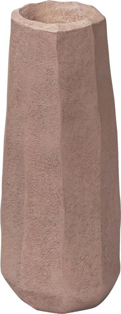 Růžová váza z polyresinu (výška 15,5 cm) Nuki – Mette Ditmer Denmark