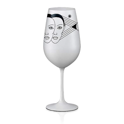 Crystalex sklenice Zvěrokruhy Blíženci bílá 550 ml