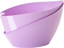 Pastelově fialový samozavlažovací květináč Plastia Doppio