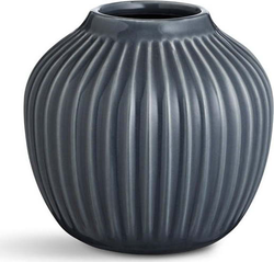 Antracitová kameninová váza Kähler Design Hammershoi, ⌀ 13,5 cm