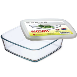 Simax Hranatý zásobník na potraviny 1,7 l