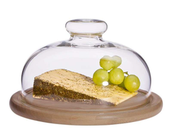 Trendglas Jena prkénko na sýr s poklopem Cheese Dome 21 cm